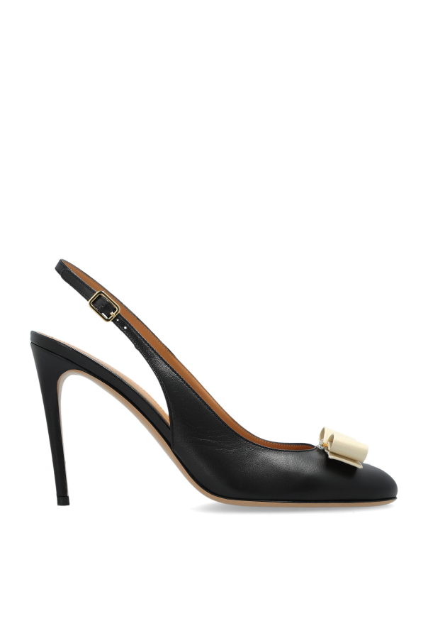 FERRAGAMO - Women - Heeled shoes ''Vibily'' - Black