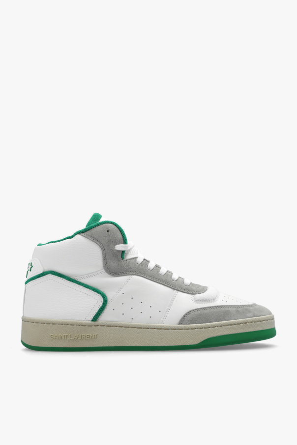 Saint Laurent - Men - SL80 high-top sneakers - White 191890₽