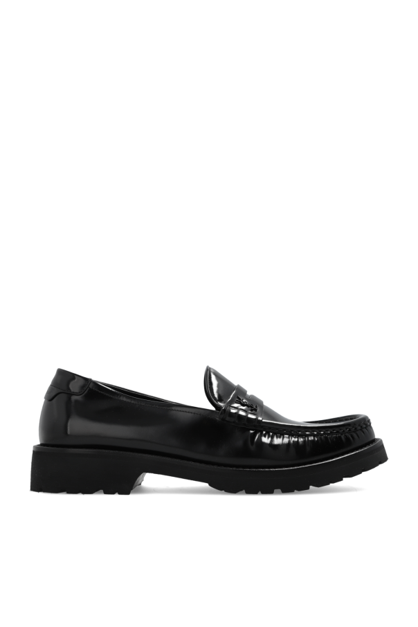 Saint Laurent - Men - Leather loafers - Black 209890₽