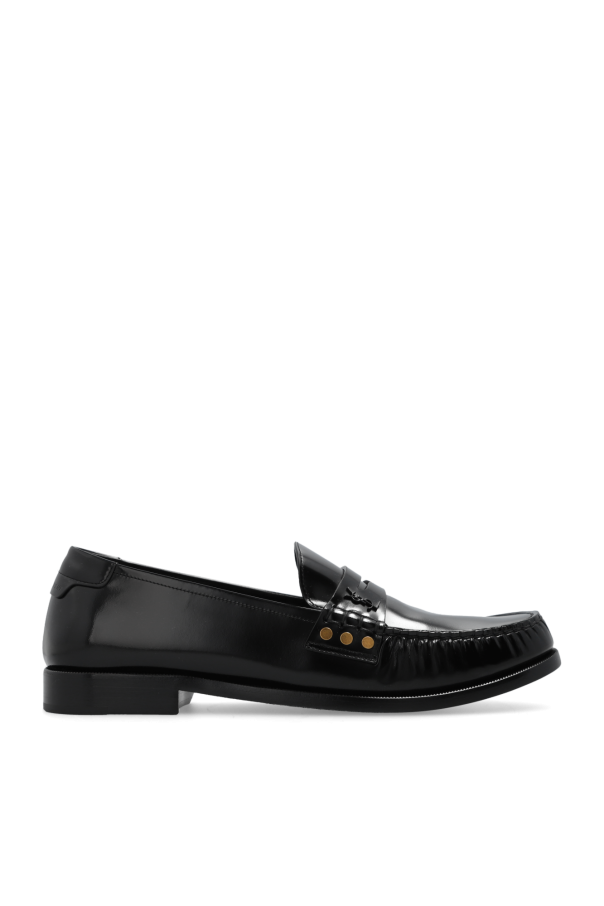 Saint Laurent - Men - Leather loafers - Black 229990₽