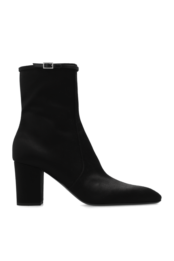 Saint Laurent - Women - Betty heeled ankle boots - Black 303590₽