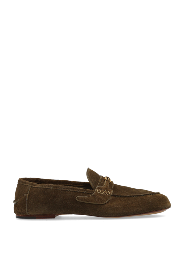 Gucci - Men - Suede loafers - Brown 211190₽