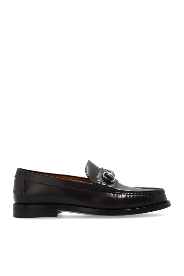 Gucci - Men - Loafers with horsebit - Brown 204590₽