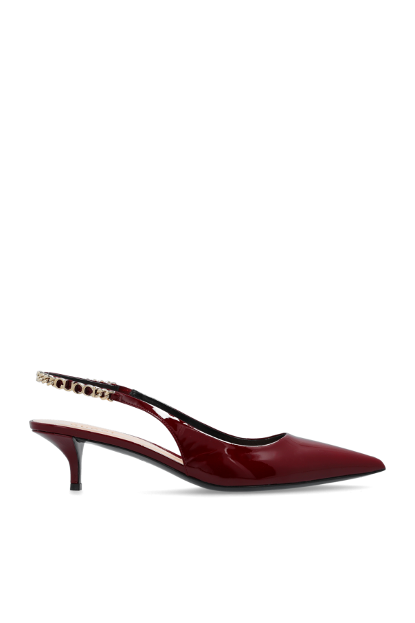 Gucci - Women - Glossy pumps - Burgundy 242690₽