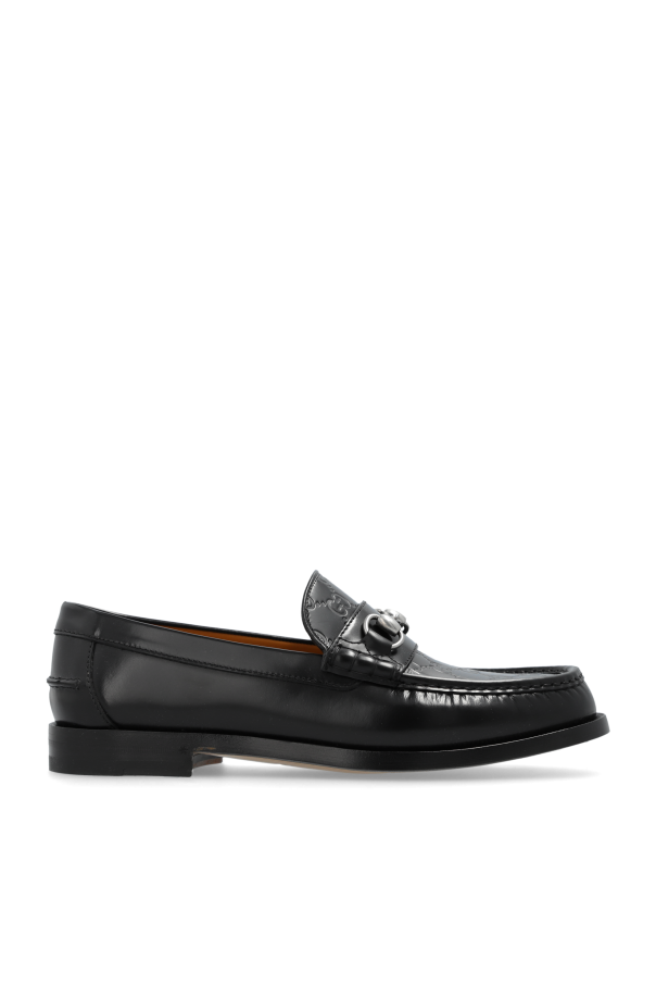 Gucci - Men - Leather LOAFERS shoes - Black 229990₽
