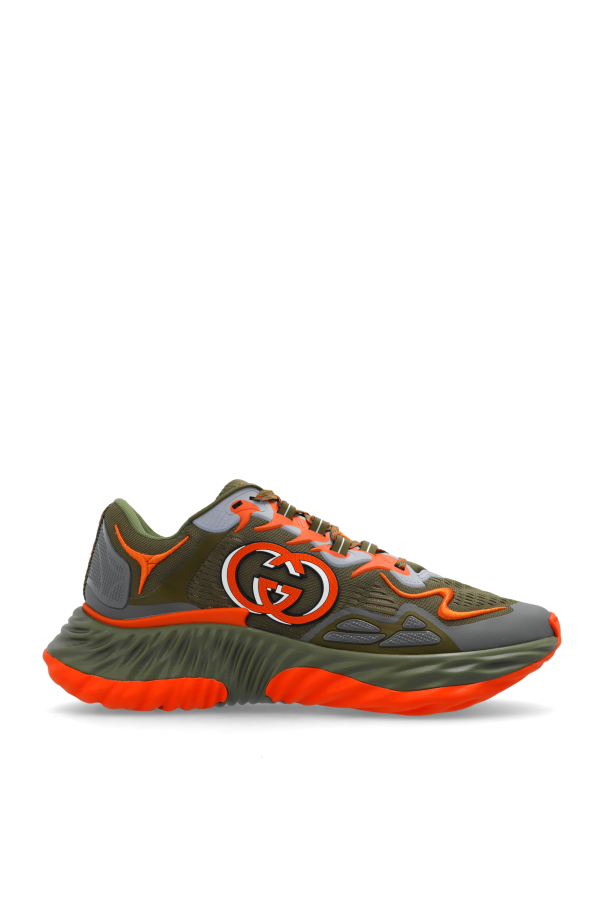 Gucci - Men - Sneakers with logo - Green 280790₽