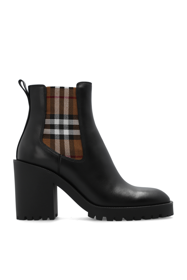 Burberry - Women - New Allostock heeled ankle boots - Black 219790₽
