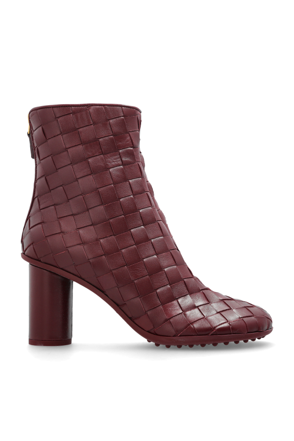 Bottega Veneta - Women - Heeled ankle boots Atomic - Burgundy 336790₽