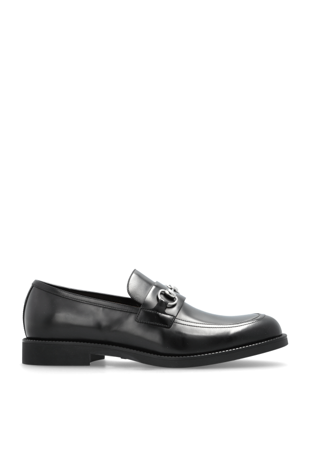 Gucci - Men - Leather shoes type loafers - Black 218890₽