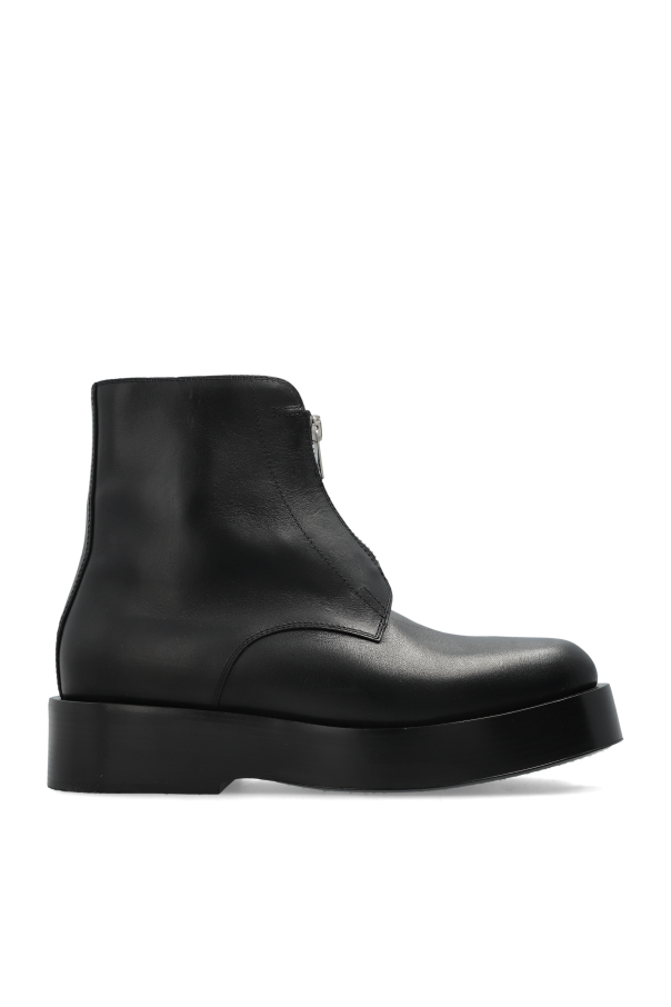 Bottega Veneta - Men - Leather boots Torino - Black