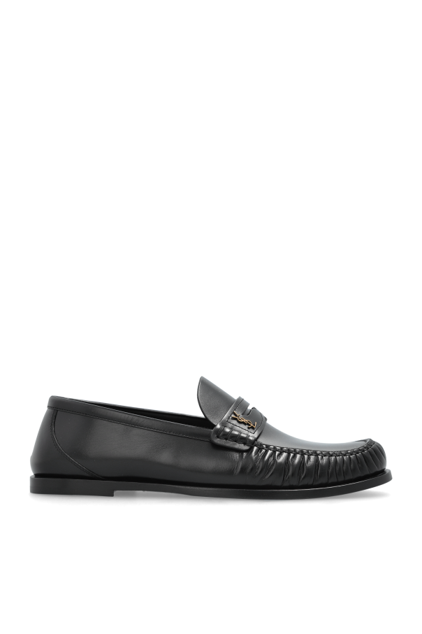 Saint Laurent - Men - Leather shoes type loafers - Black 222590₽