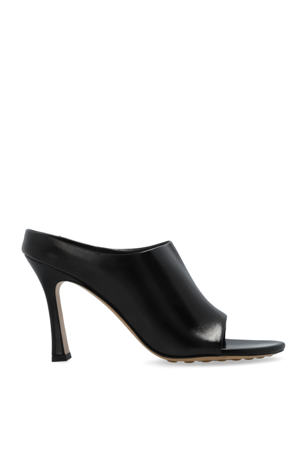 Bottega Veneta - Women - Heeled flip-flops Rana - Black 247990₽
