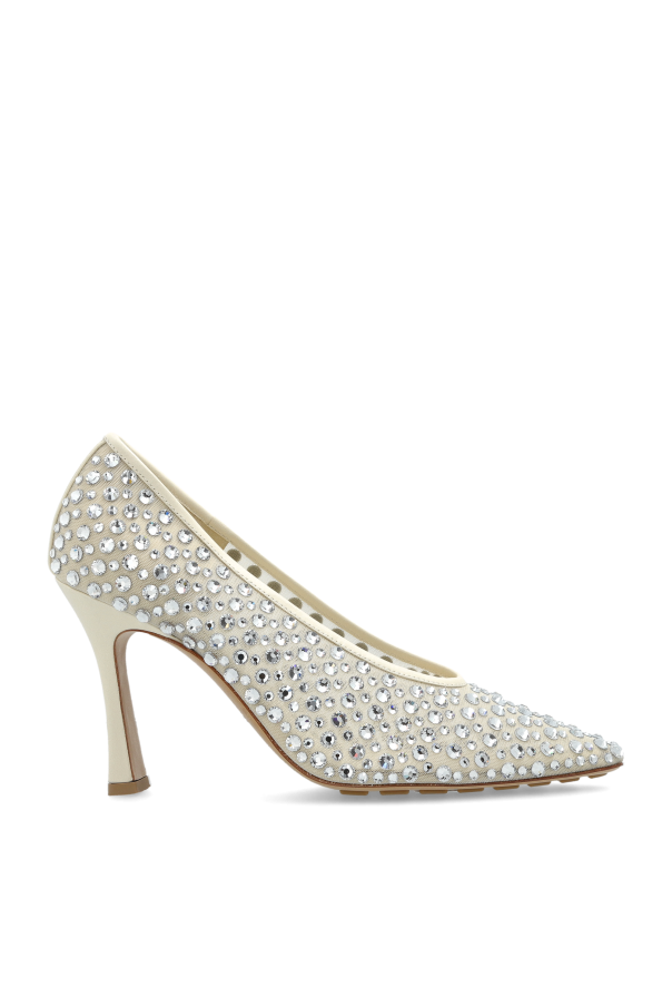Bottega Veneta - Women - Heeled shoes Sofia - Cream 387490₽