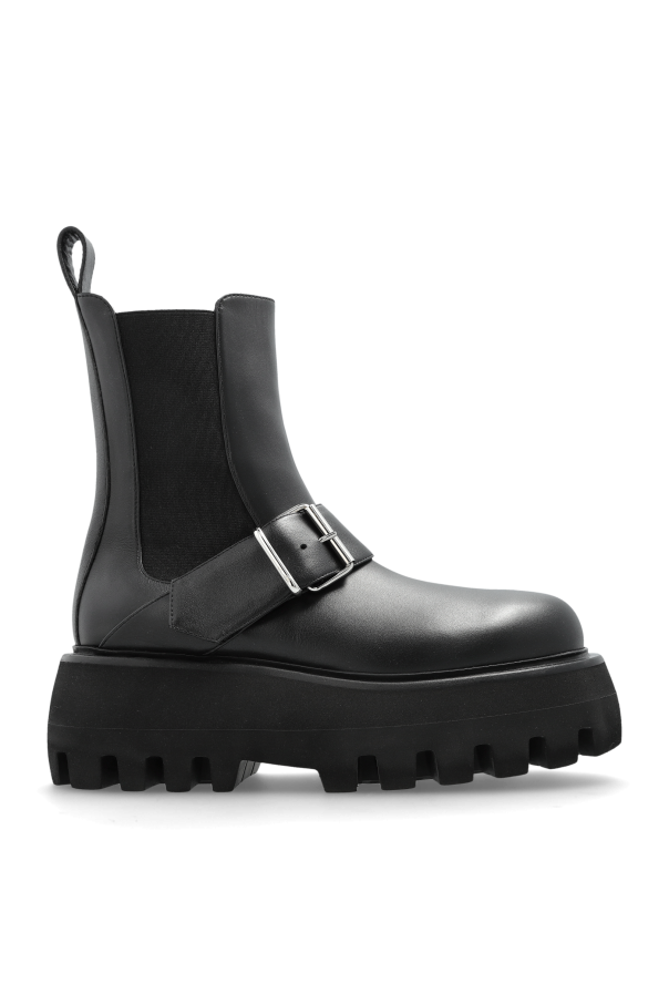 Alexander McQueen - Women - Sofa platform ankle boots - Black 293390₽