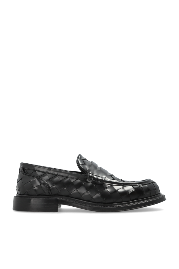 Bottega Veneta - Men - Leather shoes James - Black 374890₽