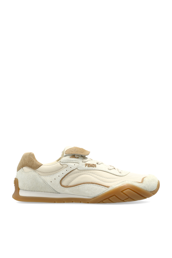 Fendi - Women - WAVE PULSE sports shoes - Cream 206090₽