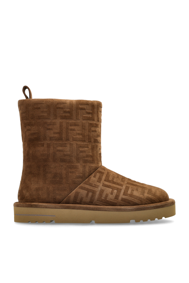 Fendi - Women - Snow boots with monogram - Brown 232190₽