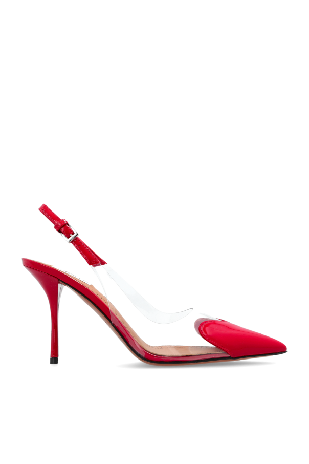 Alaïa - Women - Heeled shoes 'LE CCEUR' - Red