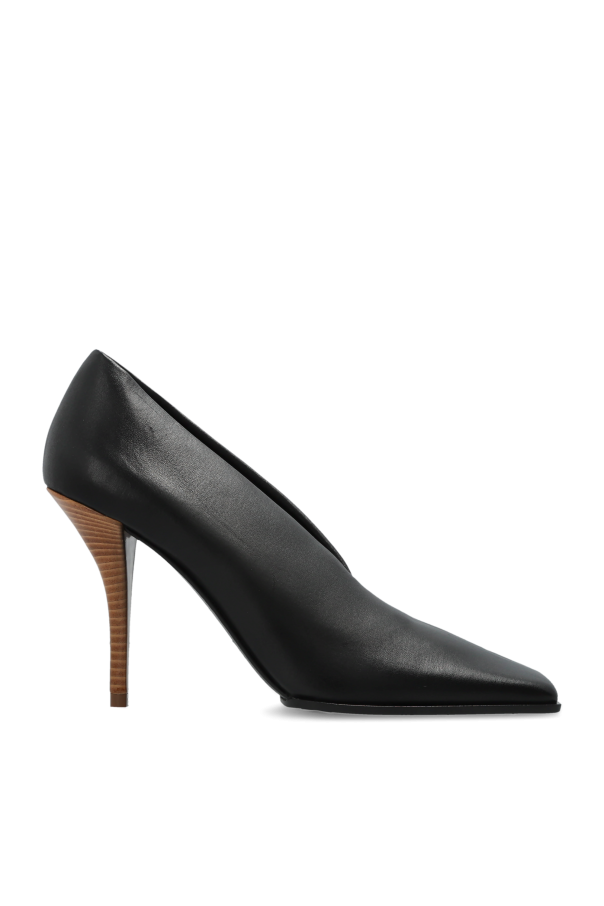 Alaïa - Women - Leather heeled shoes - Black