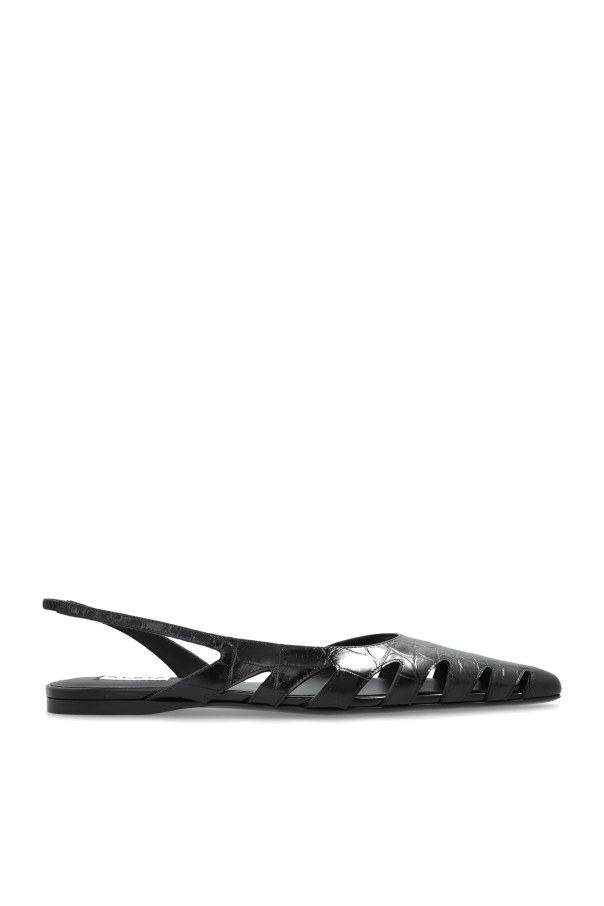 Alaïa - Women - Leather ballerinas - Black