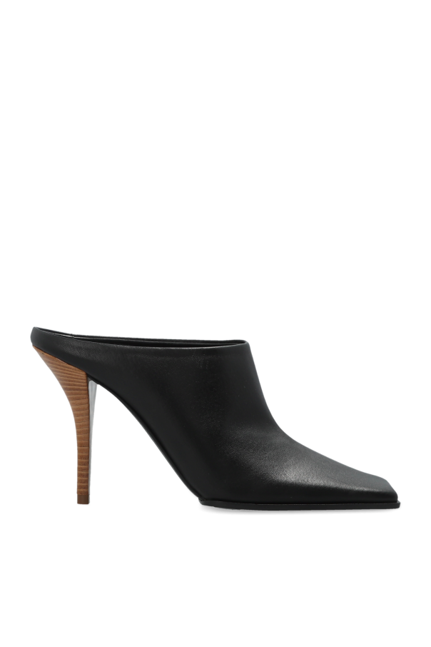 Alaïa - Women - Leather heeled mules - Black
