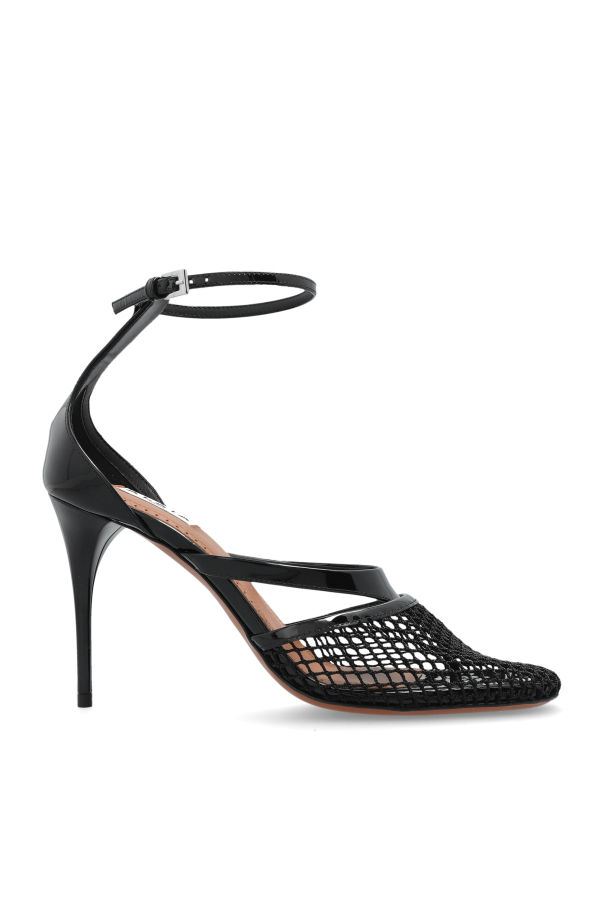 Alaïa - Women - Heeled sandals Fishnet - Black