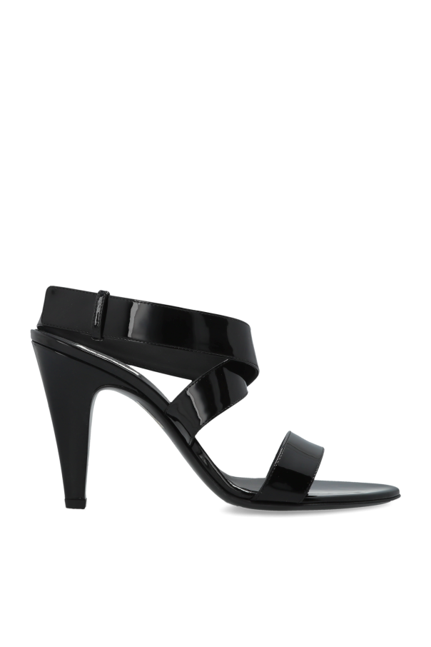 Alaïa - Women - Leather heeled sandals - Black