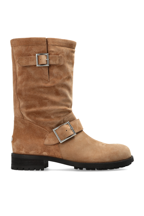 Jimmy Choo - Women - BIKER MID boots - Brown 254390₽