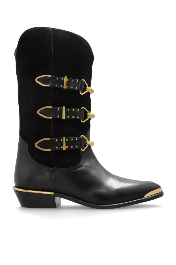 Isabel Marant - Women - Cowboy boots `Mexia` - Black