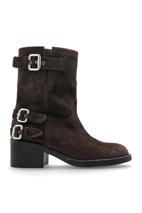 Chlo - Women - Dakota leather ankle boots - Brown 293390₽