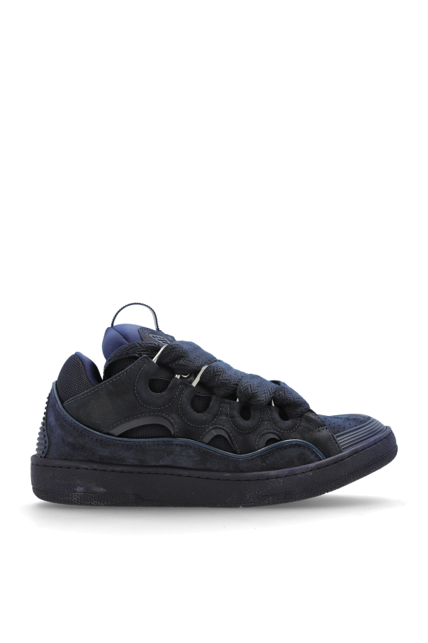 Lanvin - Men - Curb sports shoes - Navy blue 217290₽