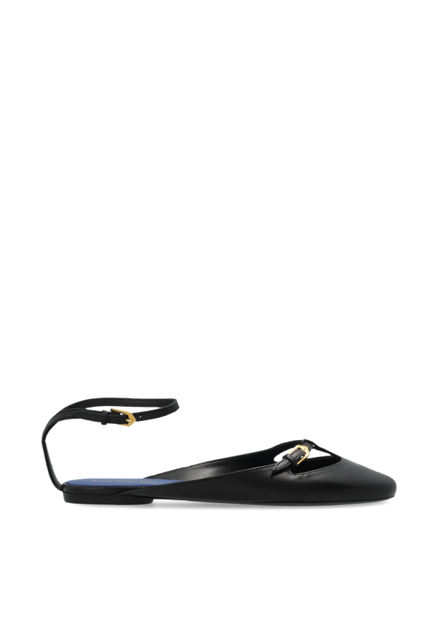 Lanvin - Women - Mary Jane ballet flats - Black 193490₽