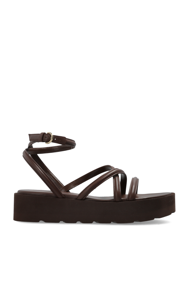Gianvito Rossi - Women - Platform sandals - Brown 202090₽