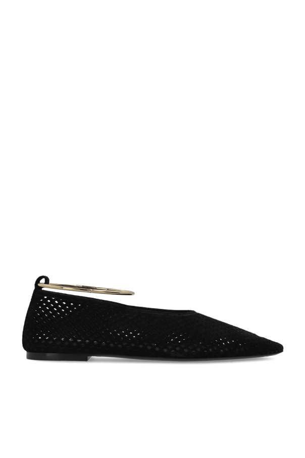 JIL SANDER - Women - Leather ballet flats - Black 150690₽