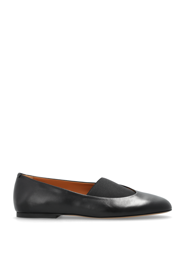 JIL SANDER - Women - Leather ballet flats - Black 193490₽