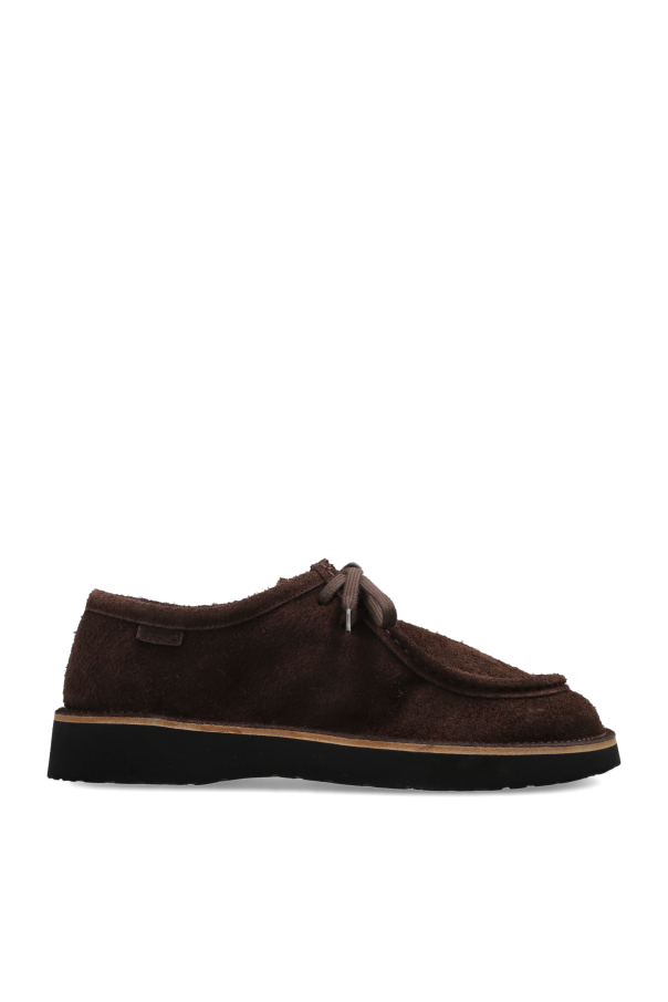 Loewe - Men - Leather shoes Faro - Brown 229990₽
