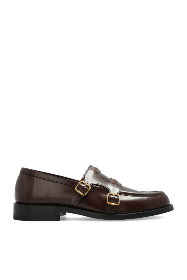 Marni - Women - Leather loafers shoes - Brown 204590₽