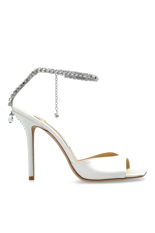 Jimmy Choo - Women - Heeled Sandals Saeda - White