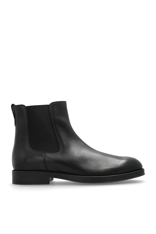 Tod s - Men - Leather Chelsea boots - Black