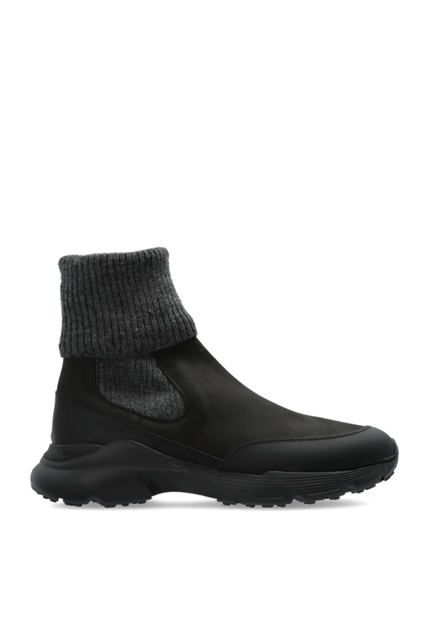 Tod s - Women - Shoes with sock - Black