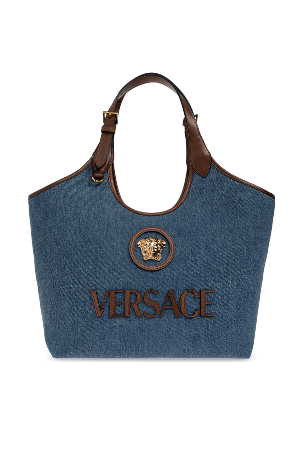 Versace - Women - Shopper bag - Blue 343190₽