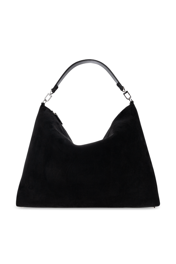 TOTEME - Women - Suede bag ''Bevel'' - Black