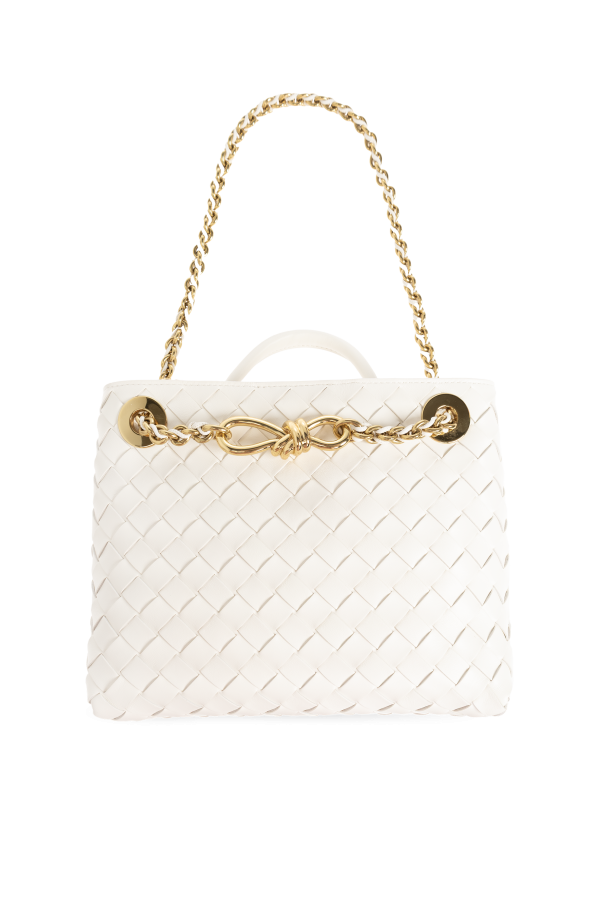 Bottega Veneta - Women - ANDIAMO SMALL bag - White 1035390₽