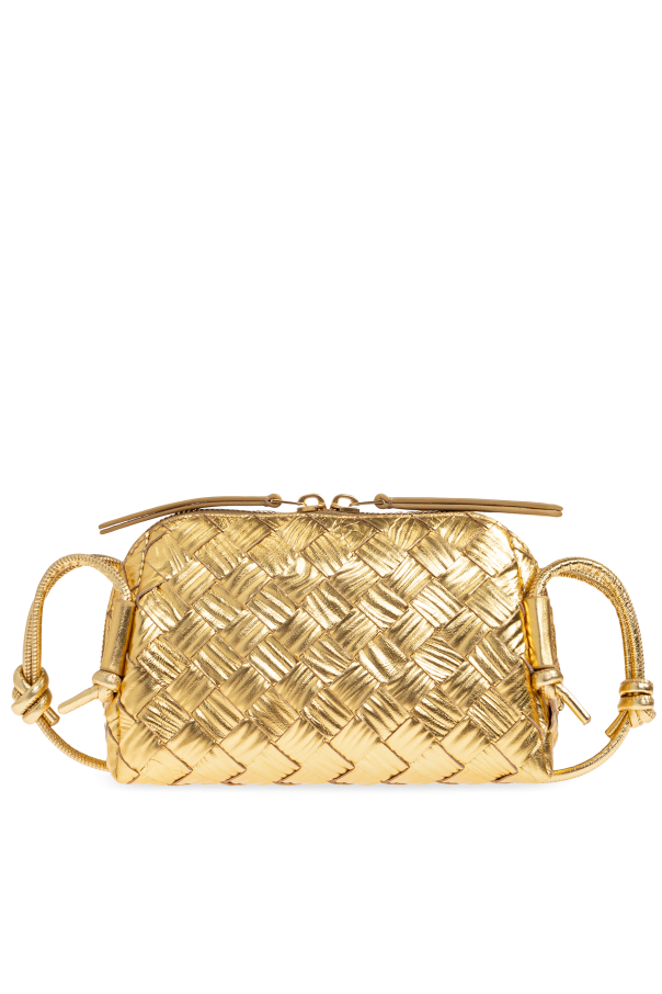 Bottega Veneta - Women - Shoulder bag `Concert` - Gold