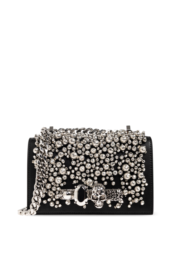 Alexander McQueen - Women - Jewell Mini shoulder bag - Black 628490₽