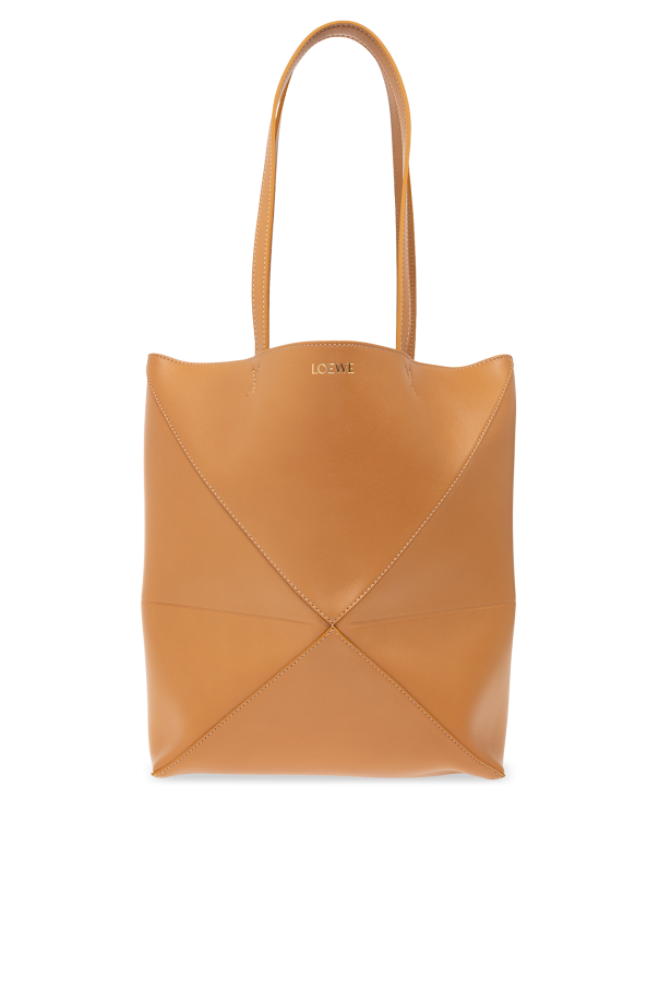 Loewe - Women - Torba Puzzle Fold Medium typu shopper - Brown 430490₽