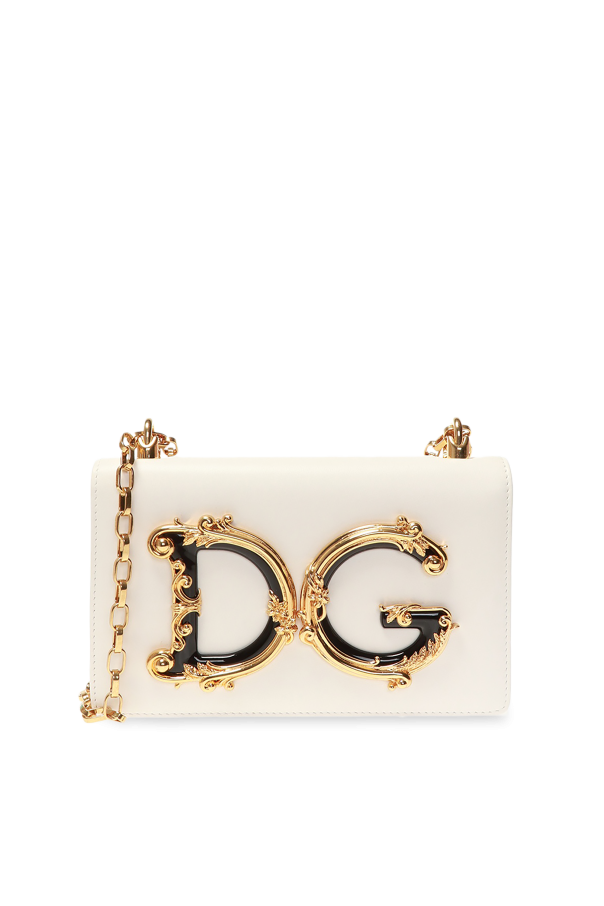 Dolce - Gabbana - Women - DG Girls shoulder bag - Cream 492990₽