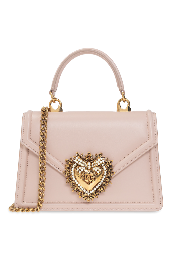 Dolce - Gabbana - Women - Devotion Small shoulder bag - Pink 443190₽