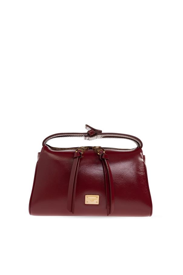 Dolce - Gabbana - Women - Handbag Vittoria - Burgundy 318790₽