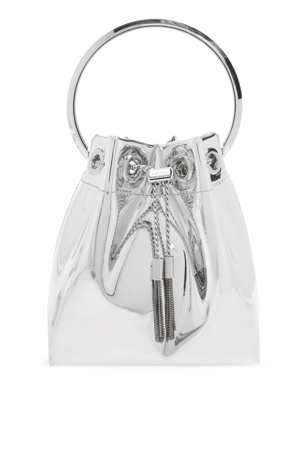 Jimmy Choo - Women - Bon Bon bucket shoulder bag - Silver 229990₽